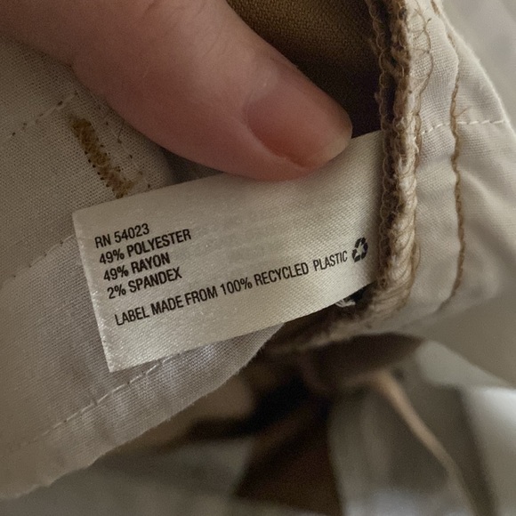 Gap modern boot 4 4r stretch light brown pants tan - Picture 6 of 6